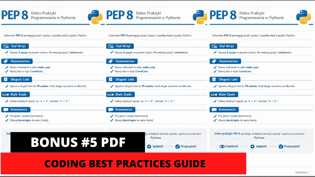 PDF - Python PEP8 Coding Best Practices