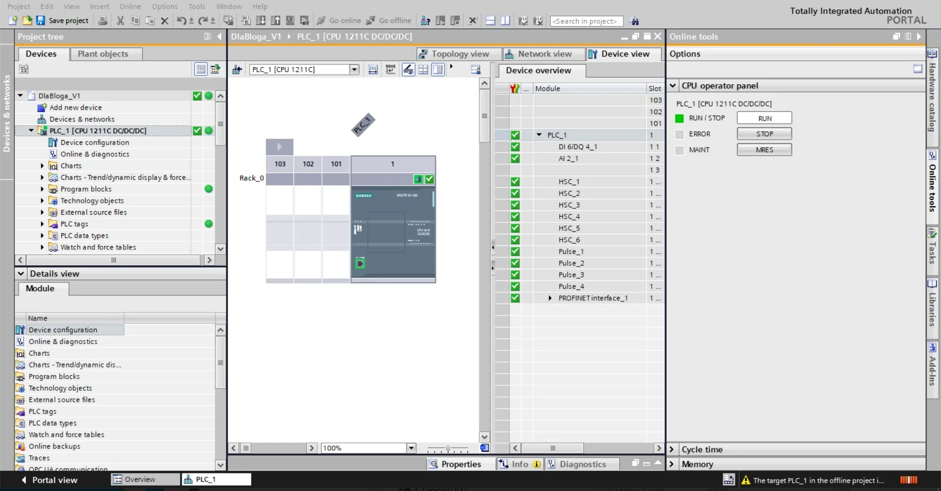 How Does the Siemens Simatic S7-1200 PLC Work? PLC Operating Cycle - Blocks OB, FB, FC.