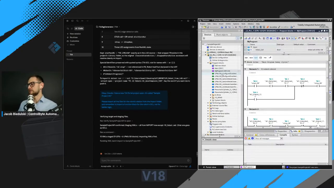 Importing blocks and data types into the new project